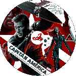carátula cd de Capitan America Y El Soldado Del Invierno - Custom - V3