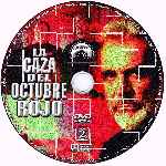 carátula cd de La Caza Del Octubre Rojo - Custom - V3
