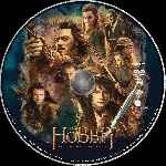 carátula cd de El Hobbit - La Desolacion De Smaug - Custom - V09