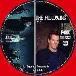 cartula cd de The Following - Temporada 02 - Disco 01 - Custom