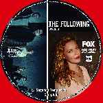 cartula cd de The Following - Temporada 02 - Disco 03 - Custom