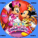 carátula cd de La Casa De Mickey Mouse - Minnie-cienta - Custom