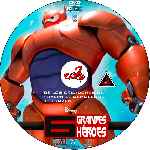 carátula cd de 6 Grandes Heroes - Custom