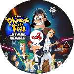 carátula cd de Phineas Y Ferb - Star Wars - Custom 