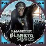 cartula cd de El Amanecer Del Planeta De Los Simios - Custom - V03