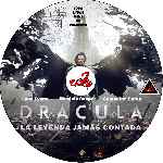 carátula cd de Dracula - La Leyenda Jamas Contada - Custom - V03