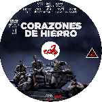 carátula cd de Corazones De Hierro - 2014 - Custom - V3