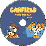 carátula cd de Garfield - Temporada 01 - Disco 03 - Custom