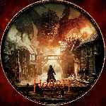 carátula cd de El Hobbit - La Batalla De Los Cinco Ejercitos - Custom
