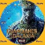 carátula cd de Guardianes De La Galaxia - 2014 - Custom - V06