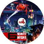 carátula cd de 6 Grandes Heroes - Custom - V3