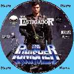 carátula cd de The Punisher - El Castigador - Custom - V4