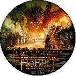 cartula cd de El Hobbit - La Batalla De Los Cinco Ejercitos - Custom - V06