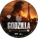 carátula cd de Godzilla - 2014 - Custom - V12