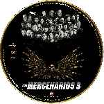carátula cd de Los Mercenarios 3 - Custom - V3