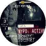 carátula cd de Person Of Interest - Temporada 03 - Disco 03 - Custom