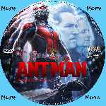 carátula cd de Ant-man - El Hombre Hormiga - Custom - V02