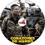 carátula cd de Corazones De Hierro - 2014 - Custom - V4