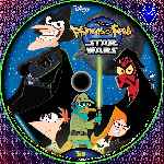 carátula cd de Phineas Y Ferb - Star Wars - Custom - V3
