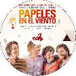 carátula cd de Papeles En El Viento - Custom 