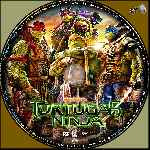 carátula cd de Tortugas Ninja - 2014 - Custom - V7