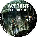 carátula cd de Maze Runner - Correr O Morir - Custom - V4