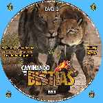 cartula cd de Caminando Entre Las Bestias - Disco 02 - Custom