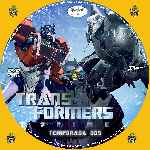 cartula cd de Transformers Prime - Temporada 02 - Custom