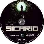 carátula cd de Sicario - 2015 - Custom