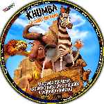 carátula cd de Khumba - La Cebra Sin Rayas - Custom - V3