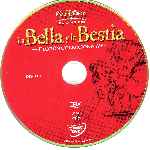 cartula cd de La Bella Y La Bestia - Clasicos Disney - Edicion Coleccionista - Disco 1