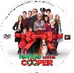 carátula cd de Navidad Con Los Cooper - Custom - V2