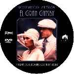 carátula cd de El Gran Gatsby - 1974 - Custom - V2
