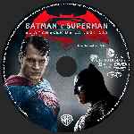 carátula cd de Batman V Superman - El Amanecer De La Justicia - Custom - V2