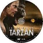 carátula cd de La Leyenda De Tarzan - 2016 - Custom - V2