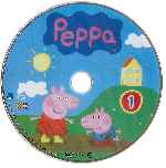 carátula cd de Peppa Pig - Volumen 01 - Charcos De Barro Y Otras Historias