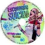 carátula cd de Escuadron Suicida - 2016 - Custom - V05