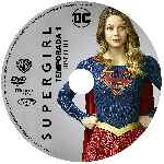 cartula cd de Supergirl - Temporada 01 - Disco 01 - Custom