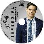 carátula cd de Supergirl - Temporada 01 - Disco 02 - Custom