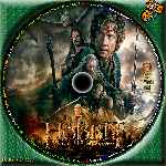 cartula cd de El Hobbit - La Batalla De Los Cinco Ejercitos - Custom - V10
