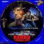 carátula cd de Rambo - Acorralado - Custom - V04