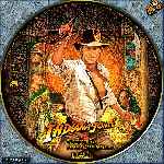carátula cd de Indiana Jones En Busca Del Arca Perdida - Custom - V6