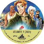carátula cd de Atlantis - El Imperio Perdido - Clasicos Disney - Custom