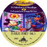 cartula cd de Fabulas De Disney - Volumen 01 - Custom