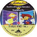 cartula cd de Fabulas De Disney - Volumen 03 - Custom