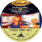 cartula cd de Fabulas De Disney - Volumen 05 - Custom