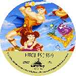 carátula cd de Hercules - Clasicos Disney - Custom - V3