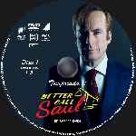 carátula cd de Better Call Saul - Temporada 03 - Disco 01 - Custom