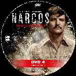 carátula cd de Narcos - Temporada 01 - Disco 04 - Custom - V2