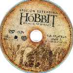 cartula cd de El Hobbit - Un Viaje Inesperado- Version Extendida - Disco 03